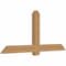 Ekena Millwork Eugene Smooth Timber Gable Bracket, Western Red Cedar, 72"W x 33"H x 3 1/2"D x 5 1/2"F, 11/12 Pitch GBW072X33X0406EUG00SWR - alternate 5